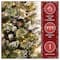 7.5ft. Pre-Lit Glittery Bristle® Slim Pine Artificial Christmas Tree, Clear Lights
